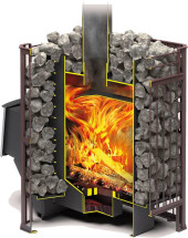Банная печь Теплодар Тамань-Сетка 10 Т (1.1)
