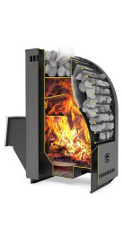Банная печь Теплодар Каскад 18 ЛП Панорама (2018)